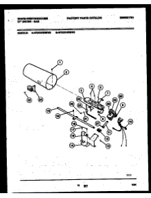06 - Burner, Igniter And Valve parts for Frigidaire Dryer WDG216RBD0 from AppliancePartsPros.com