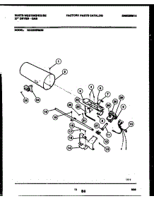 06 - Burner, Igniter And Valve parts for Frigidaire Dryer WDG336RBSW0 from AppliancePartsPros.com
