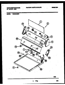 04 - Console And Control Parts parts for Frigidaire Dryer WDG446JBS1 from AppliancePartsPros.com