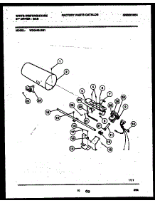 06 - Burner, Igniter And Valve parts for Frigidaire Dryer WDG446JBS1 from AppliancePartsPros.com