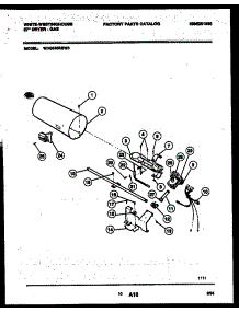 06 - Burner, Igniter And Valve parts for Frigidaire Dryer WDG546RBD0 from AppliancePartsPros.com