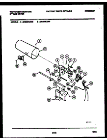 06 - Burner, Igniter And Valve parts for Frigidaire Dryer DG800KXD5 from AppliancePartsPros.com