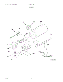 11 - Burner parts for White Westinghouse Dryer WGR242AS5 from AppliancePartsPros.com
