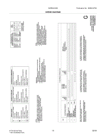 13 - Wiring Diagram parts for White Westinghouse Dryer WGR242AS5 from AppliancePartsPros.com