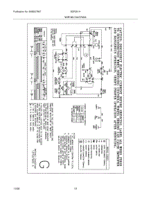 12 - Wiring Diagram parts for White Westinghouse Dryer SGR351HS1 from AppliancePartsPros.com