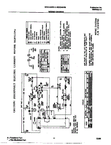07 - Wiring Diagram parts for Frigidaire Dryer WDE436RBW2 from AppliancePartsPros.com