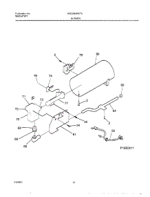 10 - Burner parts for Frigidaire Dryer WDG546RET0 from AppliancePartsPros.com