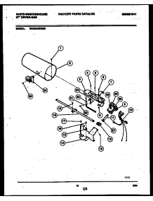 06 - Burner, Igniter And Valve parts for Frigidaire Dryer WDG646RBSW0 from AppliancePartsPros.com
