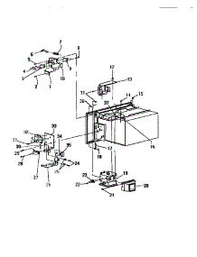 04 - Basic Body parts for Frigidaire Microwave KM550HXM from AppliancePartsPros.com