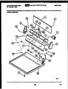 04 - Console And Control Parts parts for Frigidaire Dryer DG640KXD4 from AppliancePartsPros.com