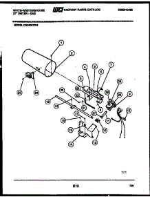 06 - Burner, Igniter And Valve parts for Frigidaire Dryer DG640KXD4 from AppliancePartsPros.com