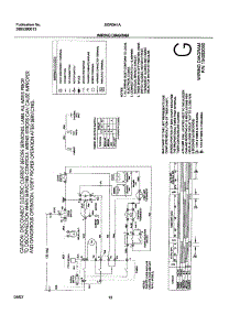 12 - Wiring Diagram parts for White Westinghouse Dryer SGR341AQ3 from AppliancePartsPros.com
