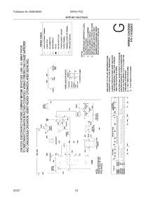 12 - Wiring Diagram parts for White Westinghouse Dryer SGR341FC0 from AppliancePartsPros.com