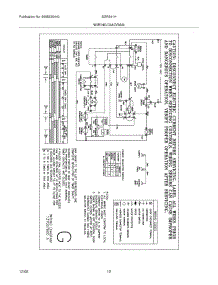 12 - Wiring Diagram parts for White Westinghouse Dryer SGR641HQ1 from AppliancePartsPros.com