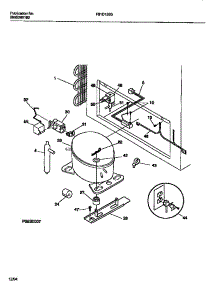 04 - Compressor parts for Frigidaire Freezer F81D159BW0 from AppliancePartsPros.com