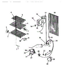 03 - Systems parts for Frigidaire Freezer FU054ERD1 from AppliancePartsPros.com