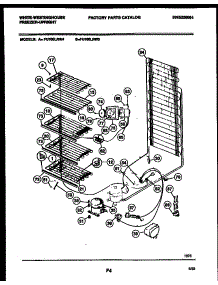 04 - System And Electrical Parts parts for Frigidaire Freezer FU100LRW5 from AppliancePartsPros.com