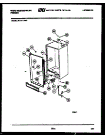 03 - Cabinet Parts parts for Frigidaire Freezer FU161LRW3 from AppliancePartsPros.com
