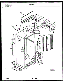 03 - Cabinet Parts parts for Frigidaire Refrigerator MRT19PNAW0 from AppliancePartsPros.com
