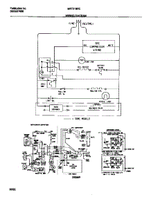 06 - Wiring Diagram parts for Frigidaire Refrigerator MRT21BRCW0 from AppliancePartsPros.com
