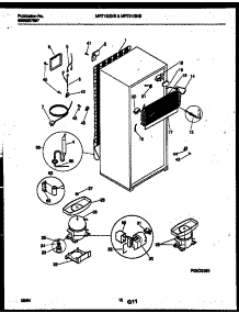06 - System And Automatic Defrost Parts parts for Frigidaire Refrigerator MRT21GNBW0 from AppliancePartsPros.com
