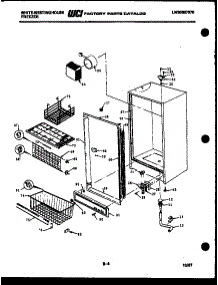 03 - Cabinet Parts parts for Frigidaire Freezer FU218JRW3 from AppliancePartsPros.com