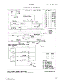 11 - Wiring Diagram parts for White Westinghouse Range CWEF322ES5 from AppliancePartsPros.com