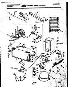 04 - System And Automatic Defrost Parts parts for Frigidaire Freezer FU169JRW3 from AppliancePartsPros.com