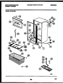 03 - Cabinet Parts parts for Frigidaire Freezer FU169LRW6 from AppliancePartsPros.com