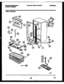 03 - Cabinet Parts parts for Frigidaire Freezer FU199LRW4 from AppliancePartsPros.com
