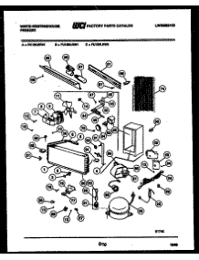 04 - System And Automatic Defrost Parts parts for Frigidaire Freezer FU199LRW1 from AppliancePartsPros.com