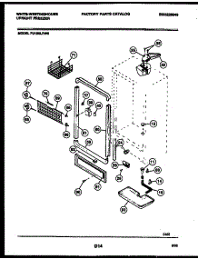 03 - Cabinet Parts parts for Frigidaire Freezer FU196LRW5 from AppliancePartsPros.com
