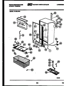 03 - Cabinet Parts parts for Frigidaire Freezer FU199LRW3 from AppliancePartsPros.com