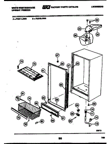 03 - Cabinet Parts parts for Frigidaire Freezer FU218LRW4 from AppliancePartsPros.com