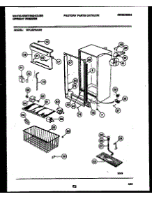 03 - Cabinet Parts parts for Frigidaire Freezer WFU20F5AW0 from AppliancePartsPros.com