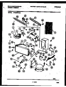 04 - System And Automatic Defrost Parts parts for Frigidaire Freezer WFU20F5AW2 from AppliancePartsPros.com
