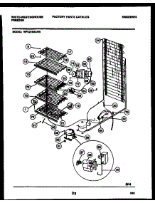 04 - System And Electrical Parts parts for Frigidaire Freezer WFU21M4AW0 from AppliancePartsPros.com