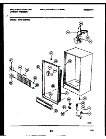 03 - Cabinet Parts parts for Frigidaire Freezer WFU12M3AW0 from AppliancePartsPros.com
