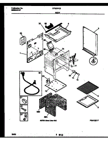 04 - Body Parts parts for Frigidaire Range CP303VC3D1 from AppliancePartsPros.com