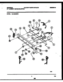 04 - Console And Control Parts parts for Frigidaire Washer Dryer Combo MLXE62RBD0 from AppliancePartsPros.com