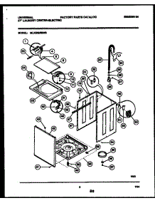 05 - Cabinet Parts parts for Frigidaire Washer Dryer Combo MLXE62RBD0 from AppliancePartsPros.com