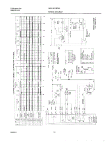 10 - 134000100 Wiring Diagram parts for Frigidaire Washer MWX121REW4 from AppliancePartsPros.com