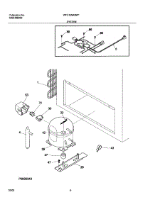 07 - System parts for White Westinghouse Freezer WFC15M4BW1 from AppliancePartsPros.com