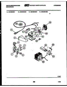 05 - Power Control parts for Frigidaire Microwave KM155KXM1 from AppliancePartsPros.com