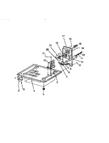 05 - Basic Body parts for Frigidaire Microwave KM170HXM from AppliancePartsPros.com
