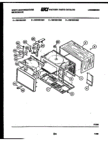 04 - Body Parts parts for Frigidaire Microwave KM159KXM2 from AppliancePartsPros.com