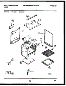 07 - Body Parts parts for Frigidaire Range GF300NW5 from AppliancePartsPros.com