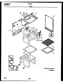 04 - Body Parts parts for Frigidaire Range GF420RXW2 from AppliancePartsPros.com