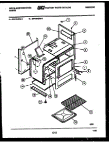 05 - Body Parts parts for Frigidaire Range GF470HXD5 from AppliancePartsPros.com