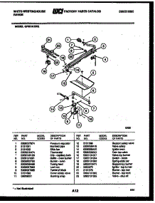 05 - Burner, Manifold And Gas Control parts for Frigidaire Range GF501KXD3 from AppliancePartsPros.com